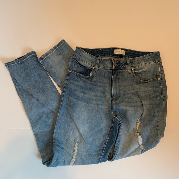 Altar’D State Straight Leg Ripped Jeans, 28 - Picture 4 of 8